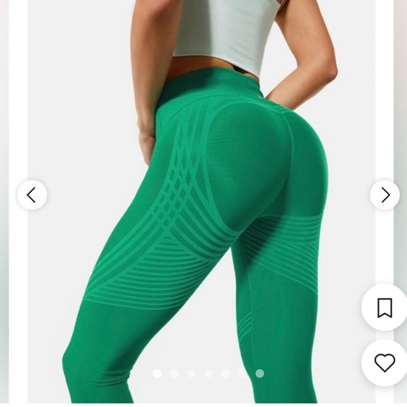 Fanka Pants - - Fanka Body Sculpt Leggings - L / Green